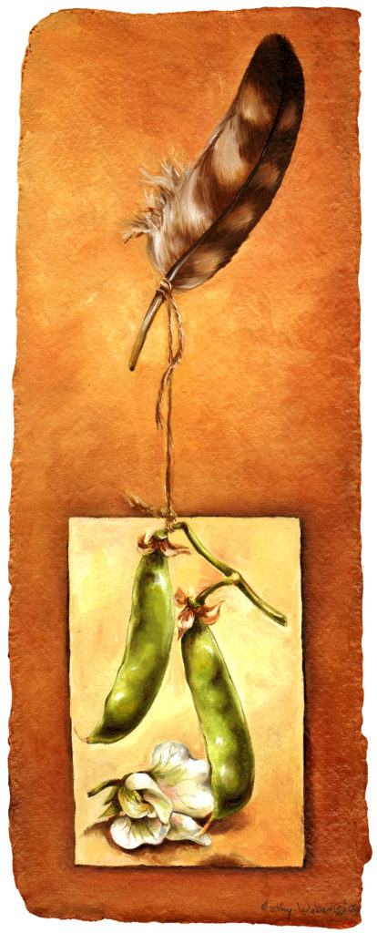 cathy - weber - artmaker - art - woman - oil - montana - painting - oil -poem - object - stone - card - notecard