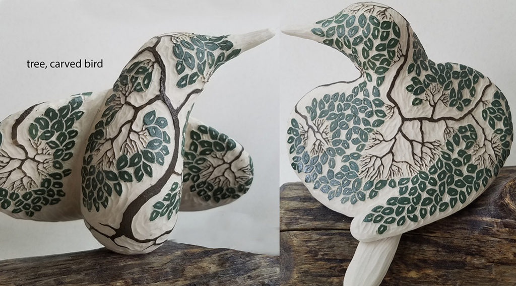 cathy weber - art - clay- woman - montana - ceramic - porcelain - bird